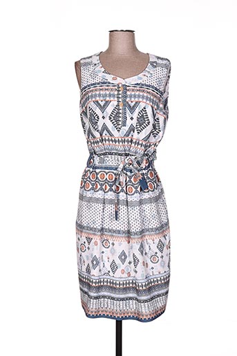jean delfin robes femme de couleur blanc