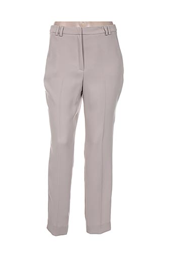 jean delfin pantalons femme de couleur beige