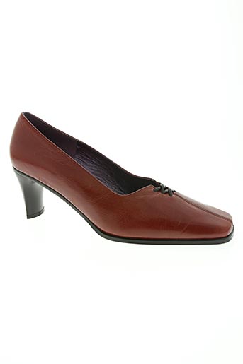 un tour en ville chaussures femme de couleur rouge