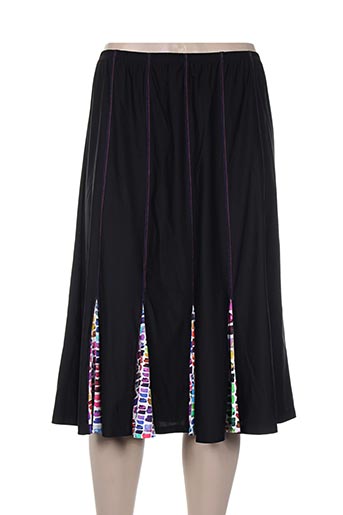 pauporté jupes femme de couleur noir
