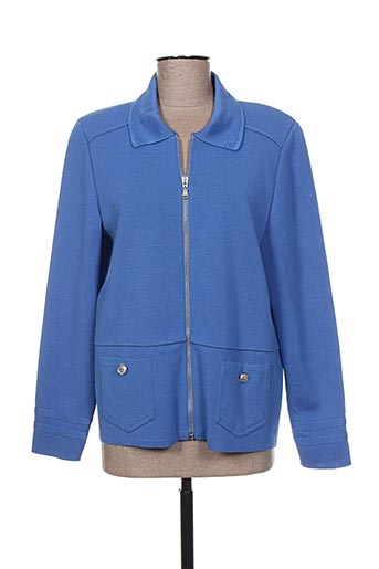 pauporté vestes femme de couleur bleu