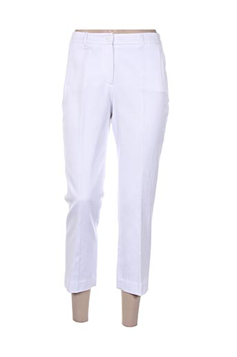 pauporté pantacourts femme de couleur blanc