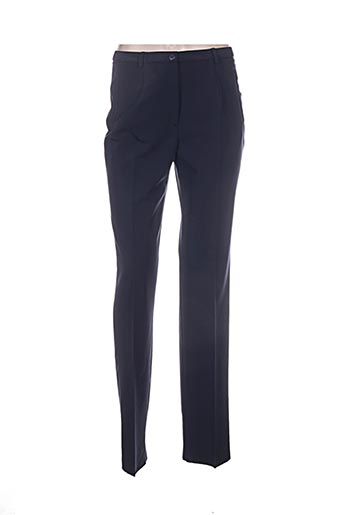 pauporté pantalons femme de couleur bleu