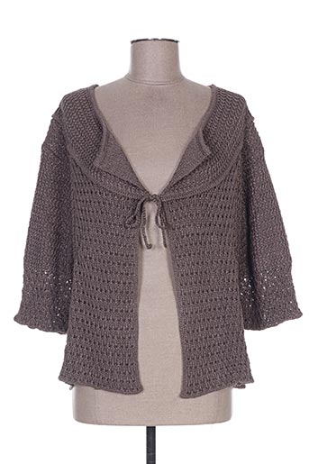 pauporté gilets femme de couleur violet