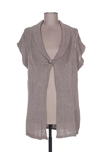 weinberg gilets femme de couleur marron