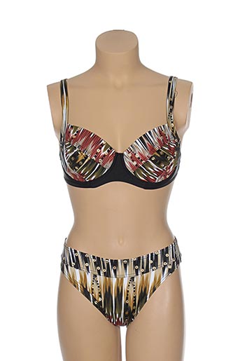 rose pomme maillots de bain femme de couleur noir