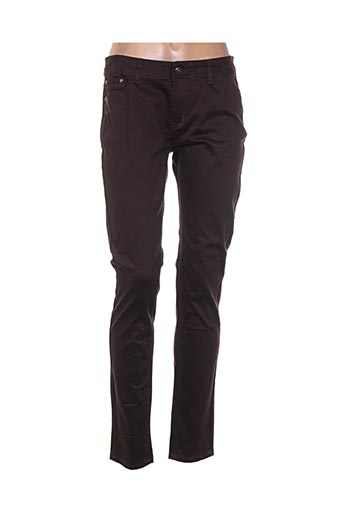 vavell jean jeans femme de couleur marron