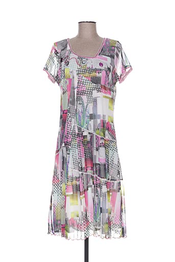guy dubouis robes femme de couleur gris