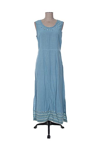 jac jac robes femme de couleur bleu
