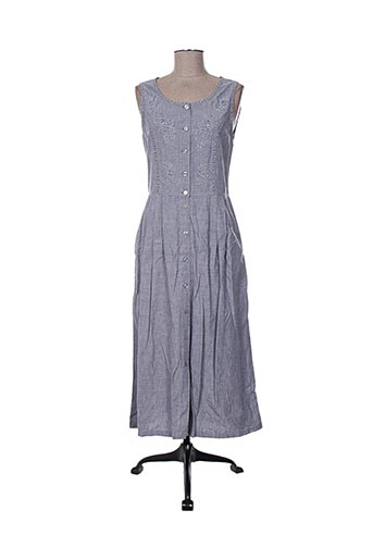 jac jac robes femme de couleur bleu