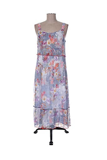 jac jac robes femme de couleur bleu