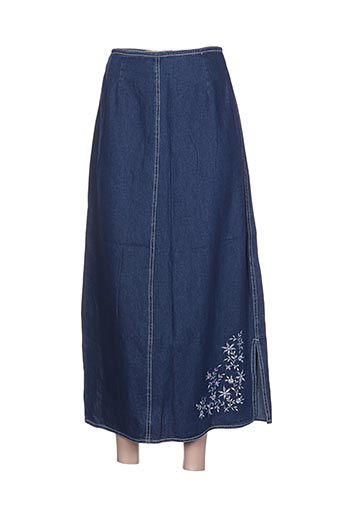 jac jac jupes femme de couleur bleu