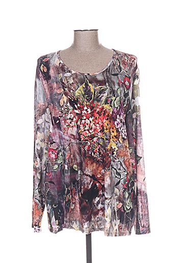jean delfin t-shirts femme de couleur gris