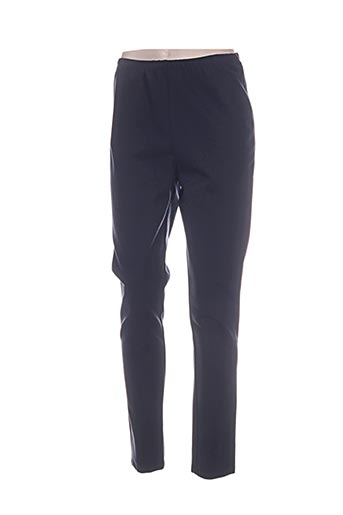 jean delfin pantalons femme de couleur bleu