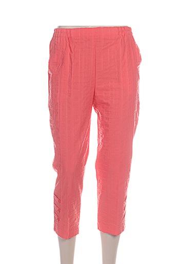gevana pantacourts femme de couleur orange
