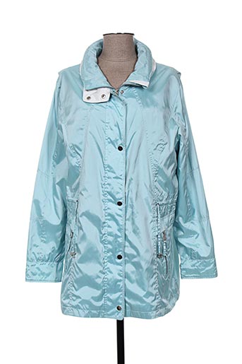 concept k manteaux femme de couleur bleu