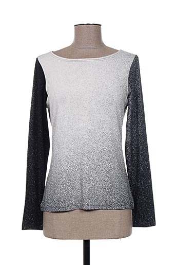 rose electron t-shirts femme de couleur noir