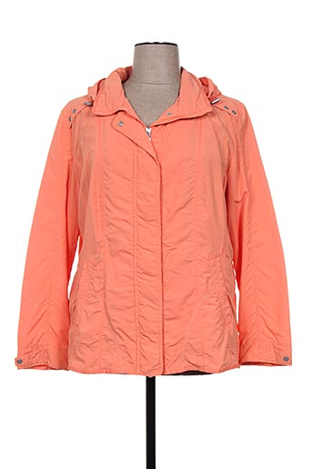 concept k manteaux femme de couleur orange