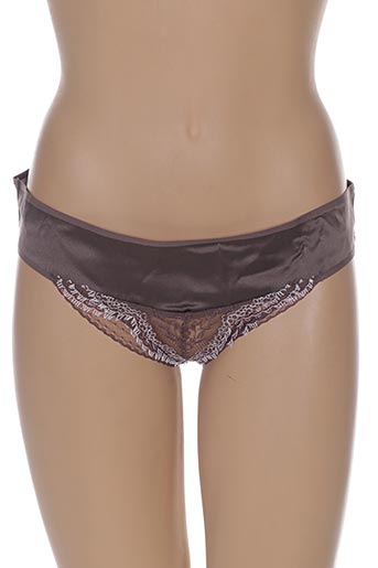 triumph lingerie femme de couleur marron