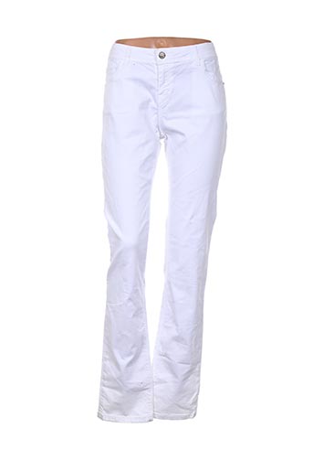 chipie jeans femme de couleur blanc