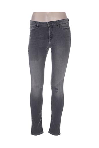 friday jeans femme de couleur gris