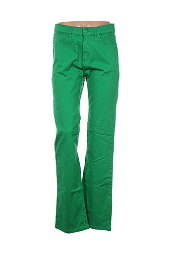 d'auvry pantalons femme de couleur vert