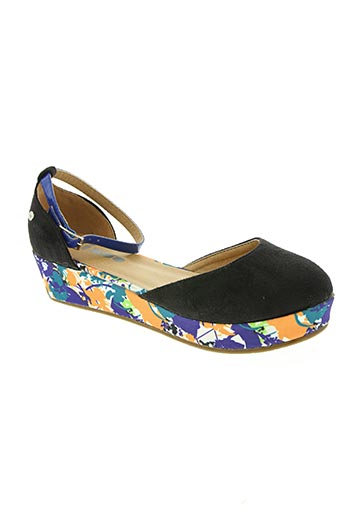 ixoo chaussures femme de couleur noir