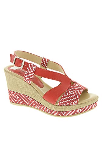 arima chaussures femme de couleur rouge