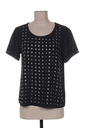 nü chemises femme de couleur noir