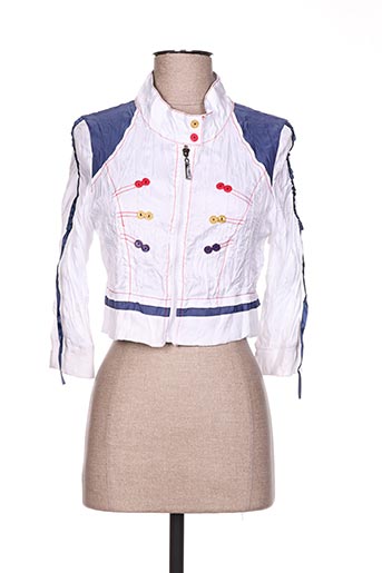 dislay vestes femme de couleur blanc