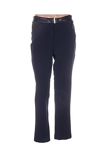 femmes je vous aime pantalons femme de couleur bleu