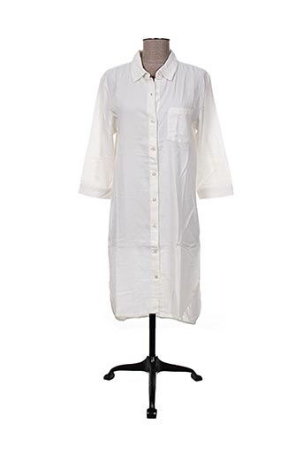 ichi robes femme de couleur blanc