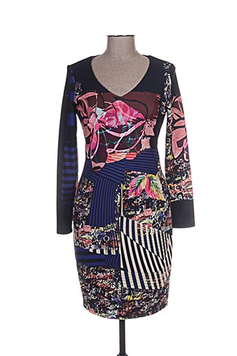 eroke robes femme de couleur noir