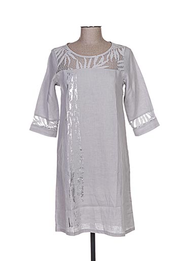 maloka robes femme de couleur gris