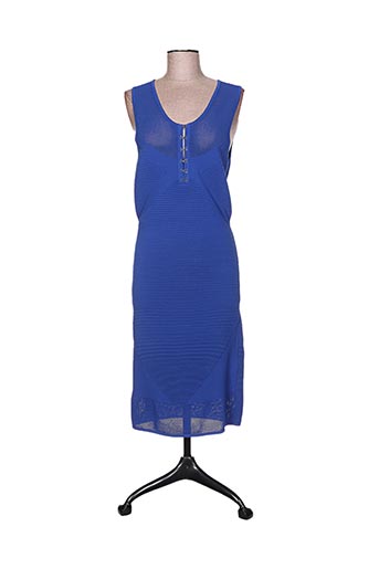 guess robes femme de couleur bleu