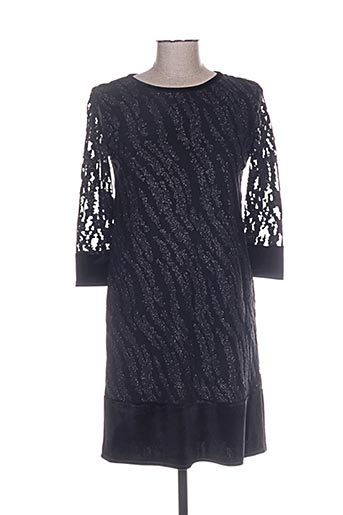 gevana robes femme de couleur noir