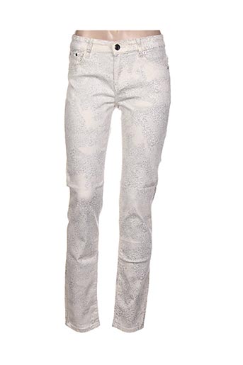 bs jeans pantalons femme de couleur gris