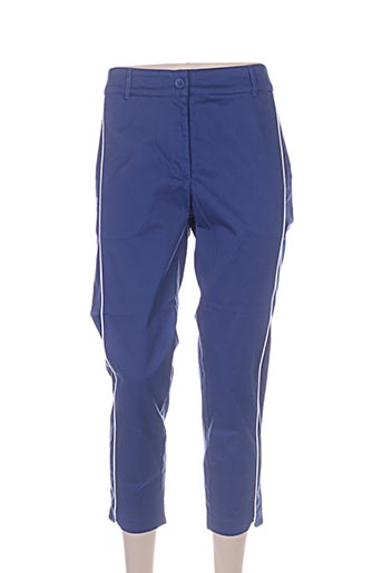 poupee chic pantacourts femme de couleur bleu