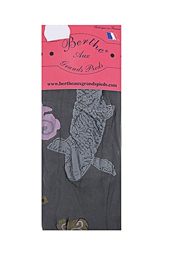berthe aux grands pieds lingerie femme de couleur gris