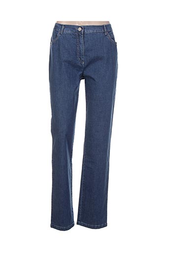 toni jeans femme de couleur bleu