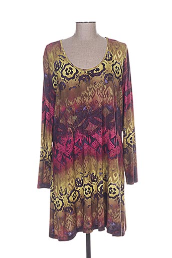 twister tuniques femme de couleur jaune