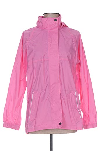 regatta manteaux fille de couleur rose