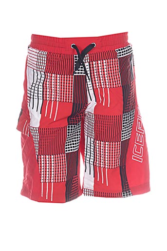 icepeak maillots de bain garçon de couleur rouge