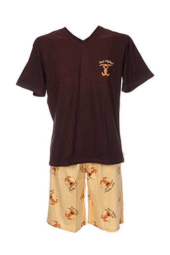 coup de coeur nuit homme de couleur marron