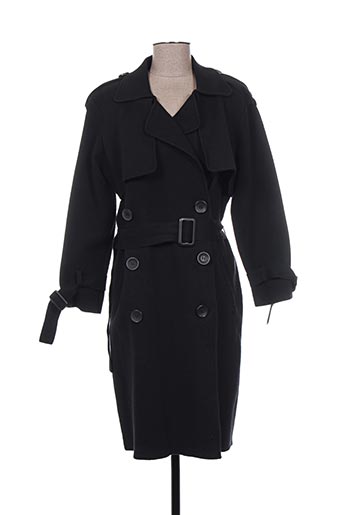 morgan manteaux femme de couleur noir