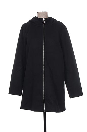 vila manteaux femme de couleur noir