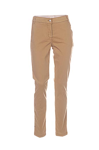 mae mahe pantalons femme de couleur jaune