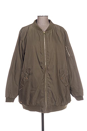 mat. vestes femme de couleur vert