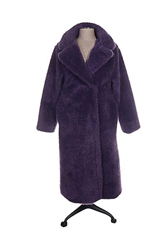 lumina manteaux femme de couleur violet