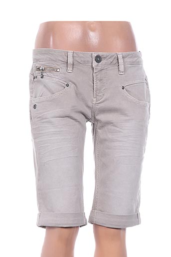 freeman t.porter shorts / bermudas femme de couleur gris